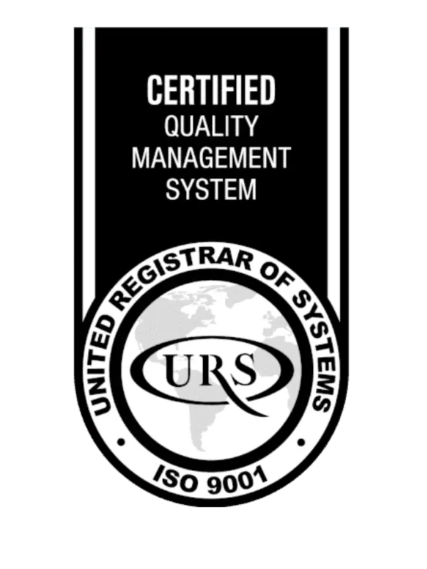Certified ISO 9001