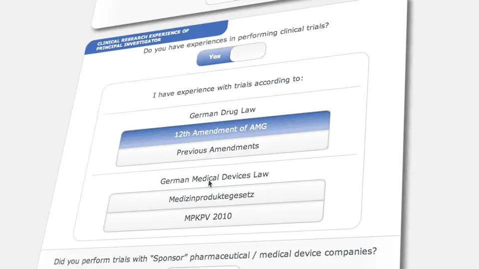 Web-based questionaires