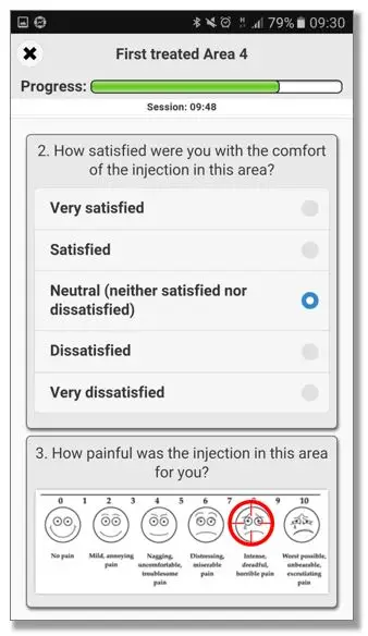 ePRO questionaire