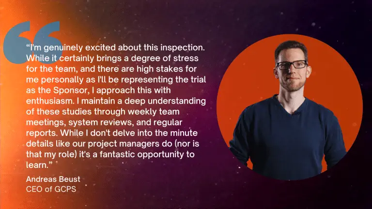 “I'm genuinely excited about this inspection... it's a fantastic opportunity to learn.” — Andreas Beust, CEO of GCPS"