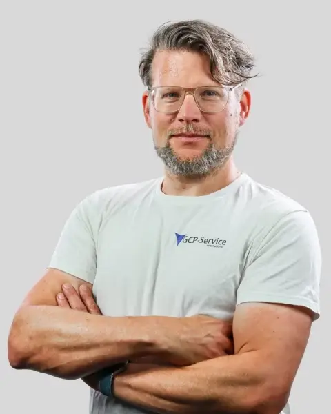 Portrait of Thomas Kissner COO at GCP-Service