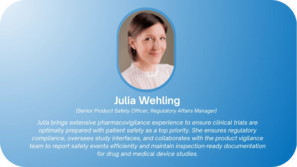 GCP-Service clinical safety and vigilance services supporting full clinical development lifecycle